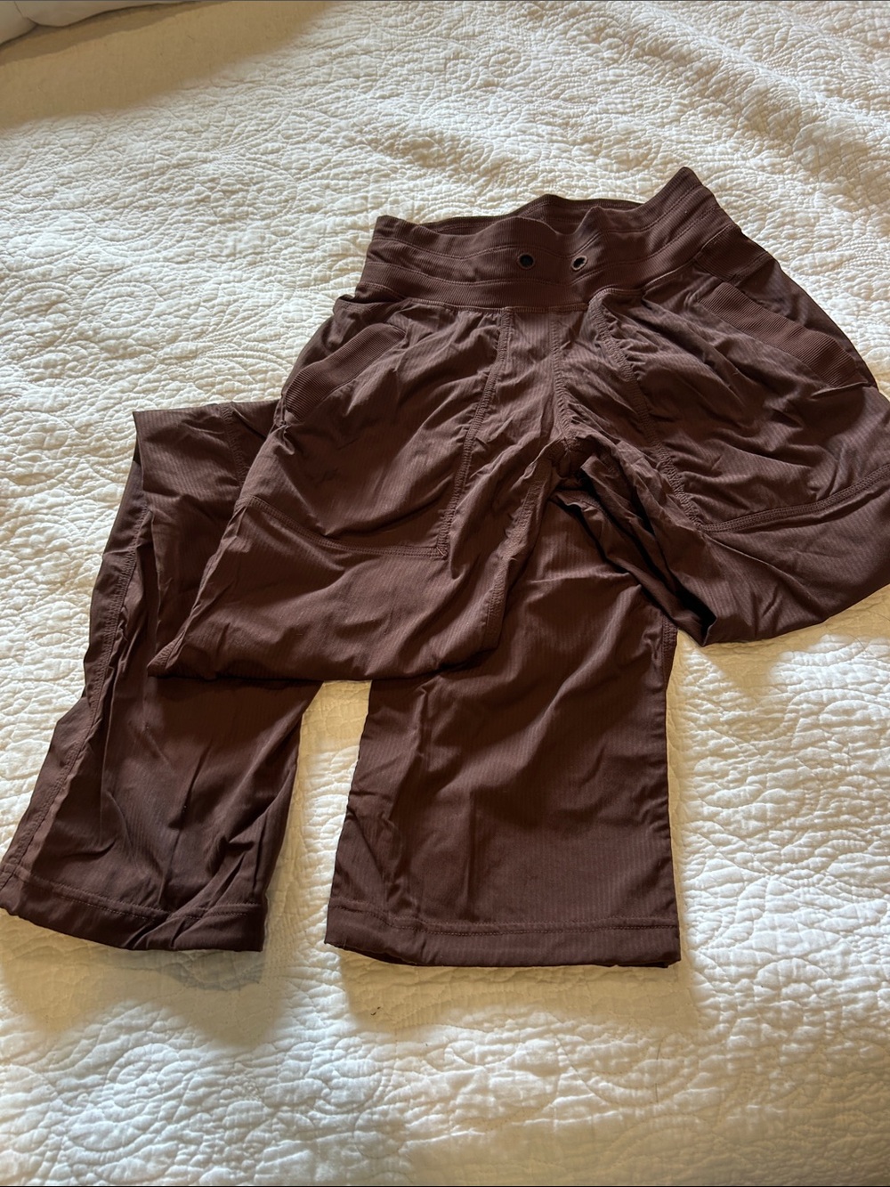 lululemon athletica Brown Boot-Cut Yoga Pants